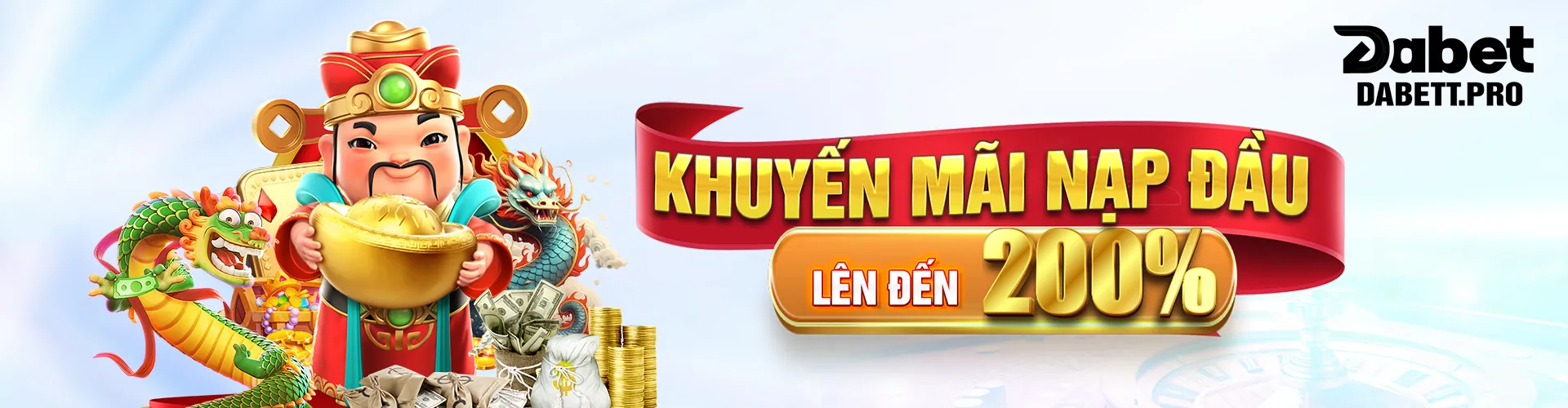 Thabet - Khuyến mãi nạp đầu lên tới 200%